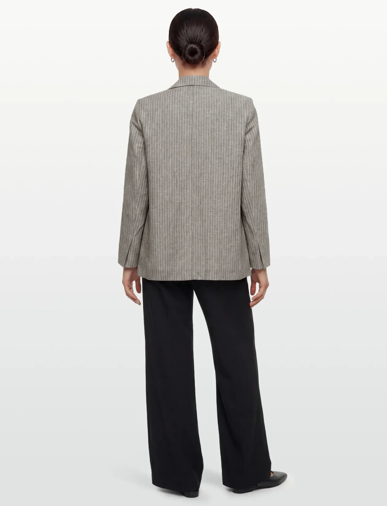 Remi Linen Blend Blazer - Enkeltradede blazere