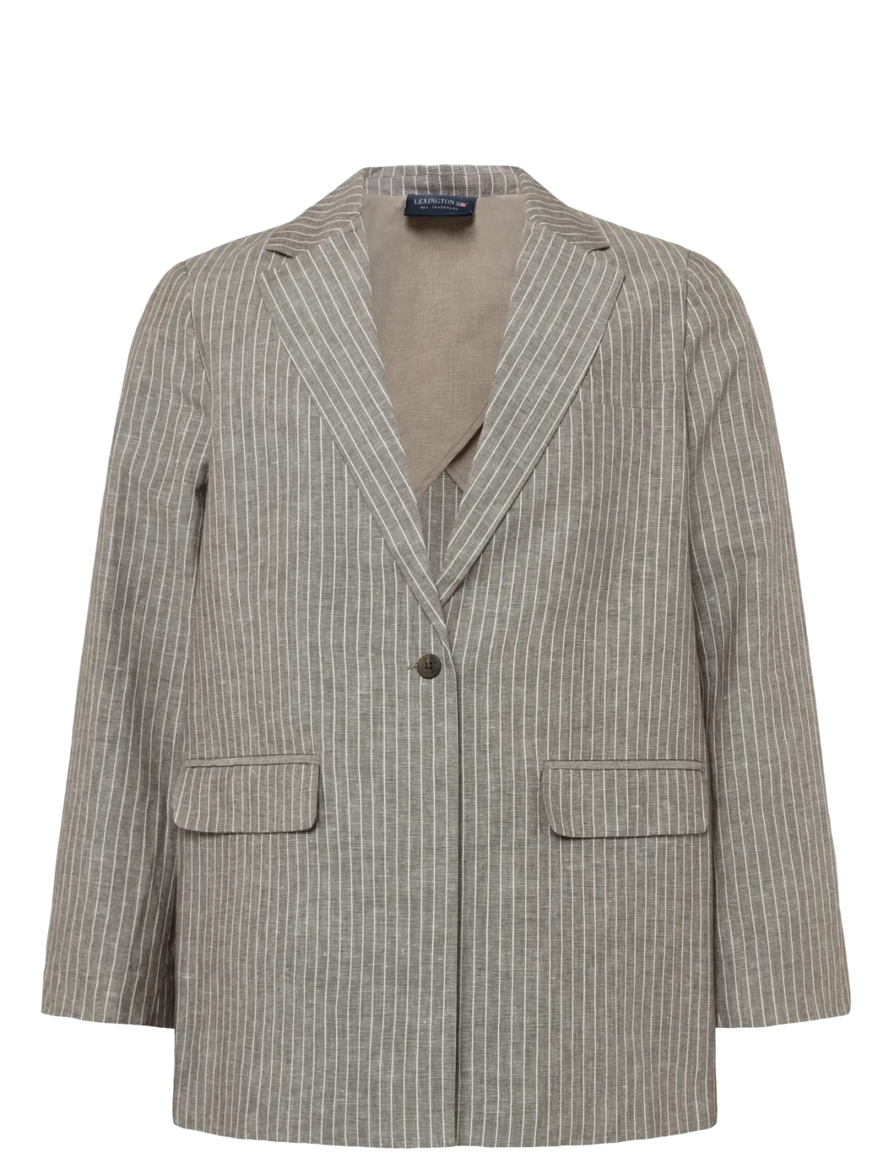 Remi Linen Blend Blazer - Enkeltradede blazere