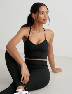 Ribbed Performance Bralette - Sports-bh'er