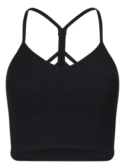 Ribbed Performance Bralette - Sports-bh'er