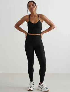 Ribbed Performance Bralette - Sports-bh'er