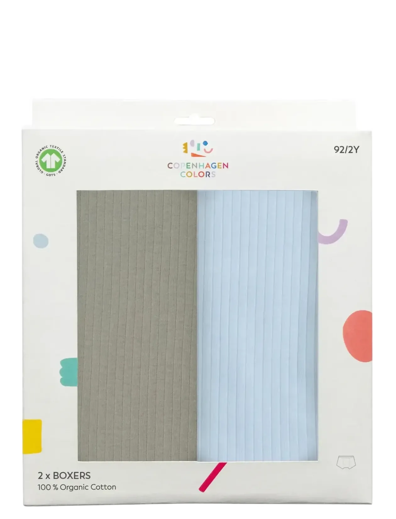 RIB JERSEY 2PACK BOXERS - Underbukser