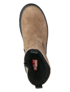 Rieker Ladies mid height boots X8250-00 Black - Flade ankelstøvler