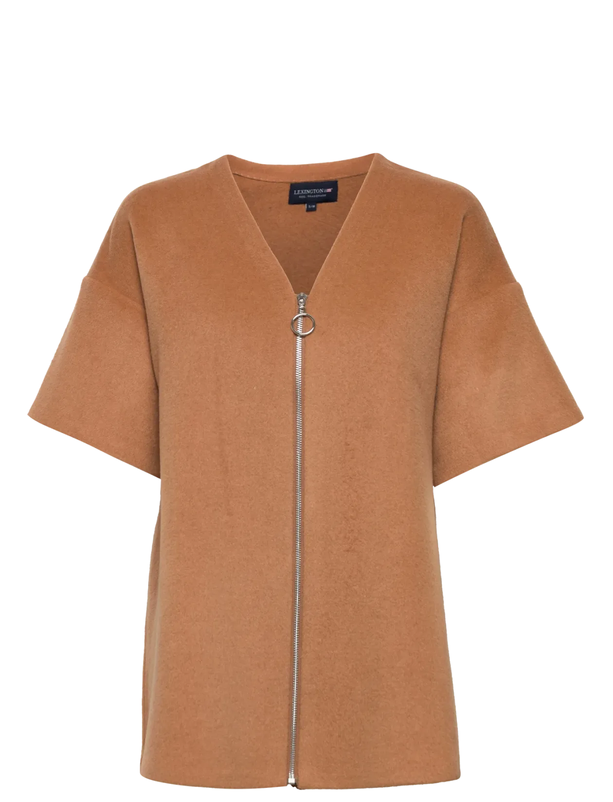 River Wool Blend Zip Cape - Ponchoer og kapper
