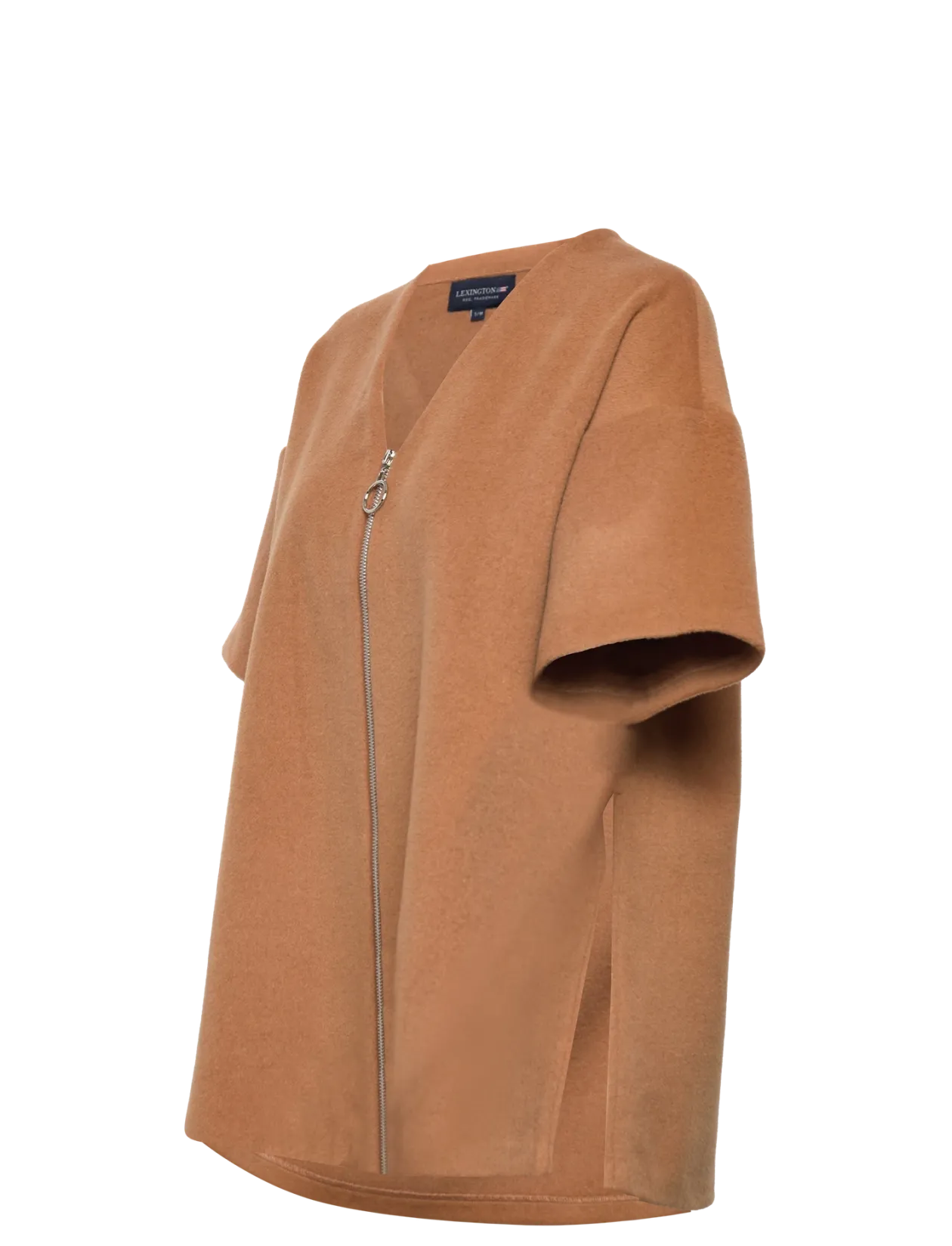 River Wool Blend Zip Cape - Ponchoer og kapper
