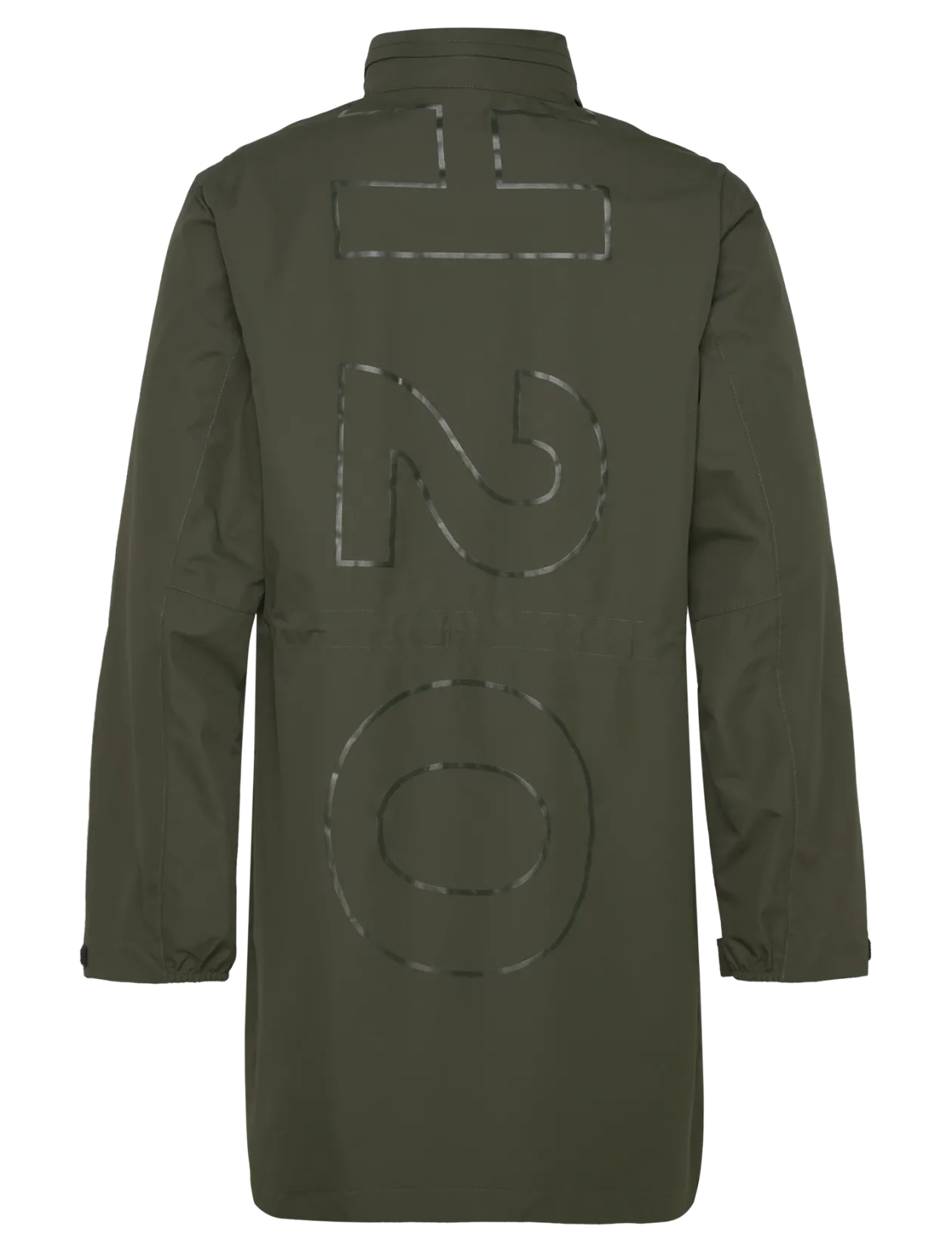 Rømø Logo LW Rain Long Jacket - Regnjakker