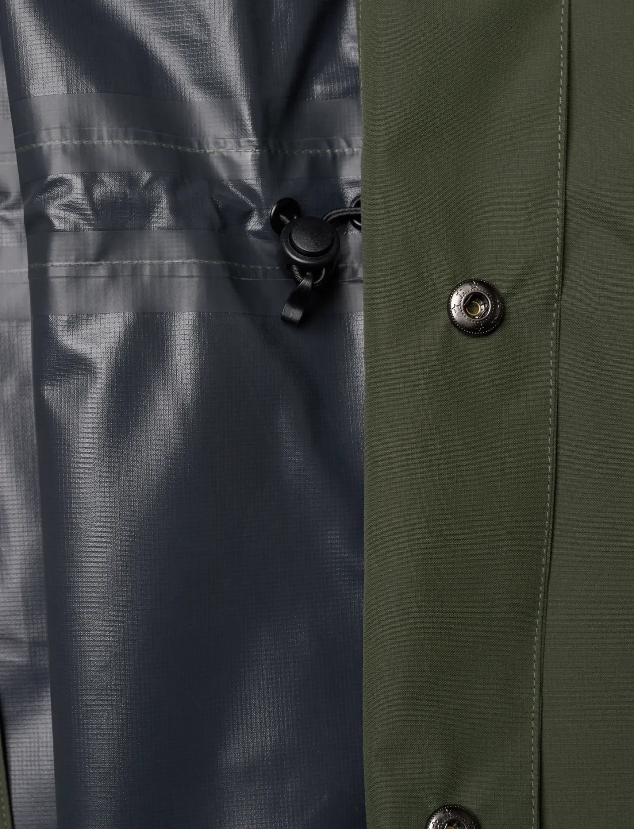 Rømø Logo LW Rain Long Jacket - Regnjakker