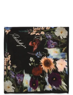 Rodebjer Flower Border Scarf - Tynde tørklæder