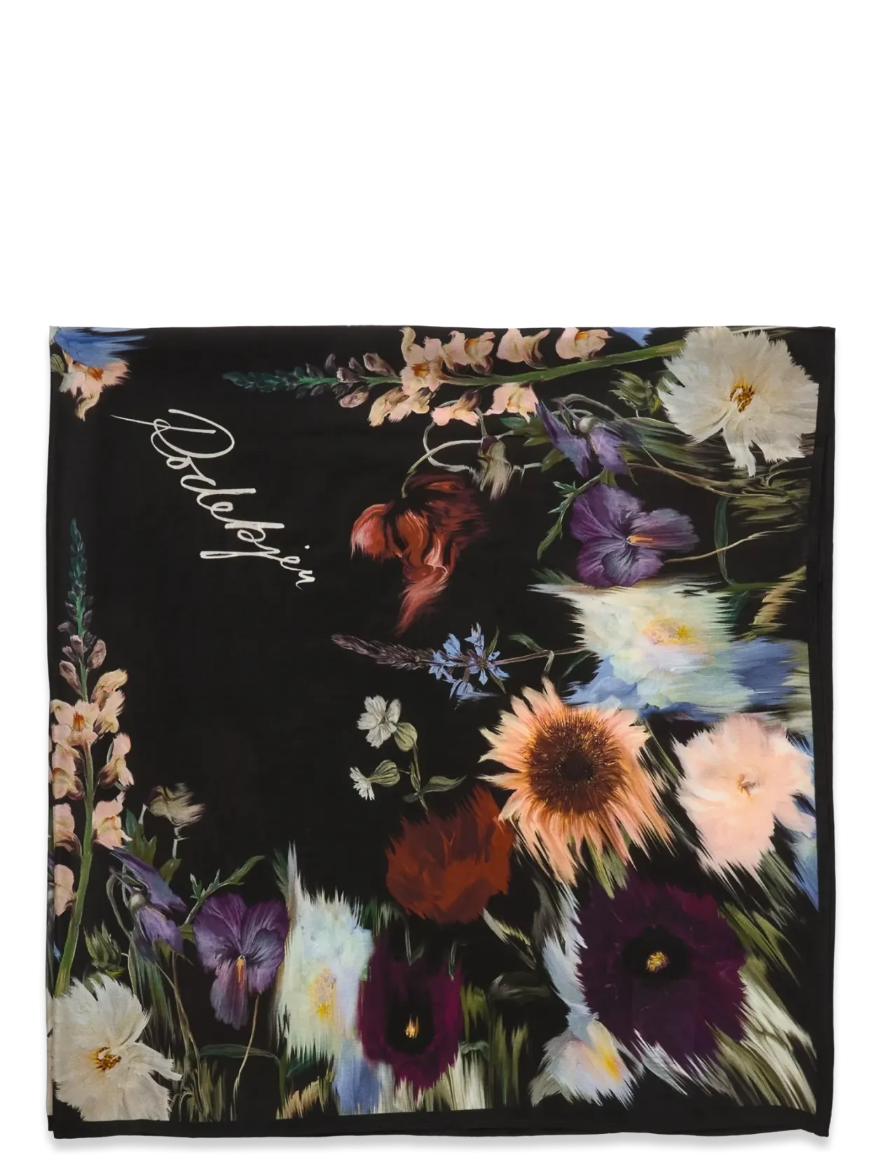 Rodebjer Flower Border Scarf - Tynde tørklæder
