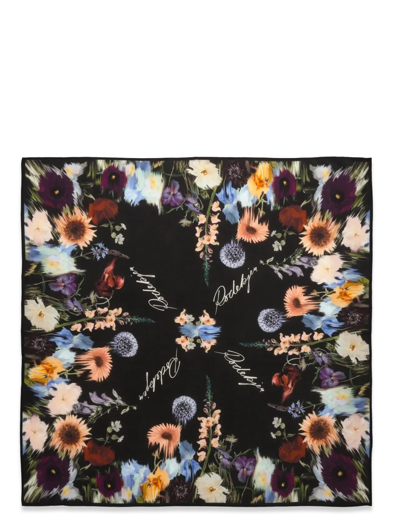 Rodebjer Flower Border Scarf - Tynde tørklæder