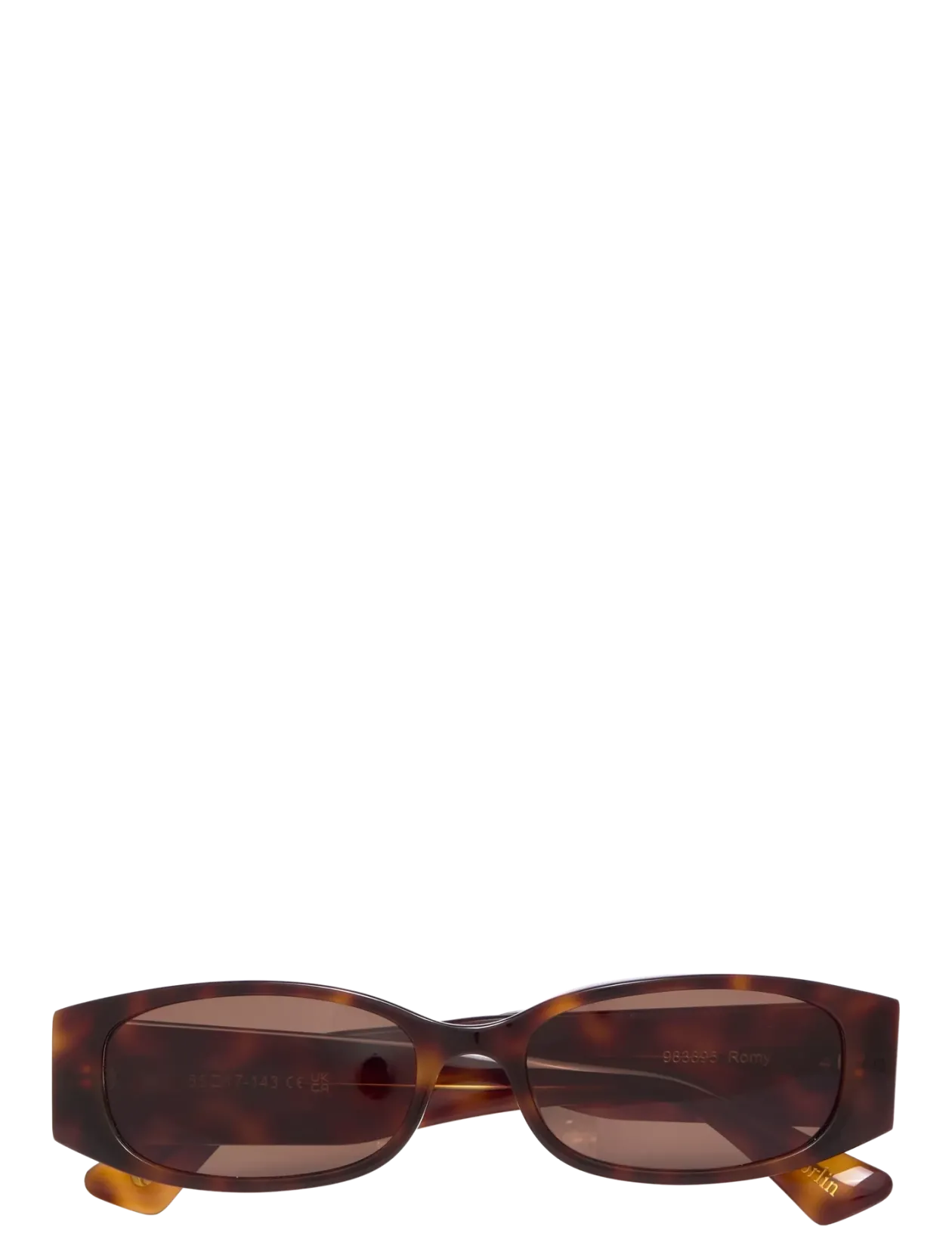 Romy Tortoise Brown - Firkantet stel