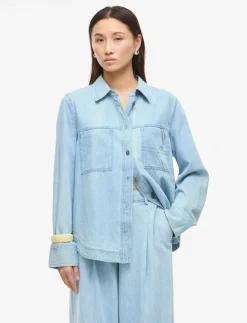 ROUFRANCIE MAE L/S OVERSIZED SHIRT/1 - Denimskjorter