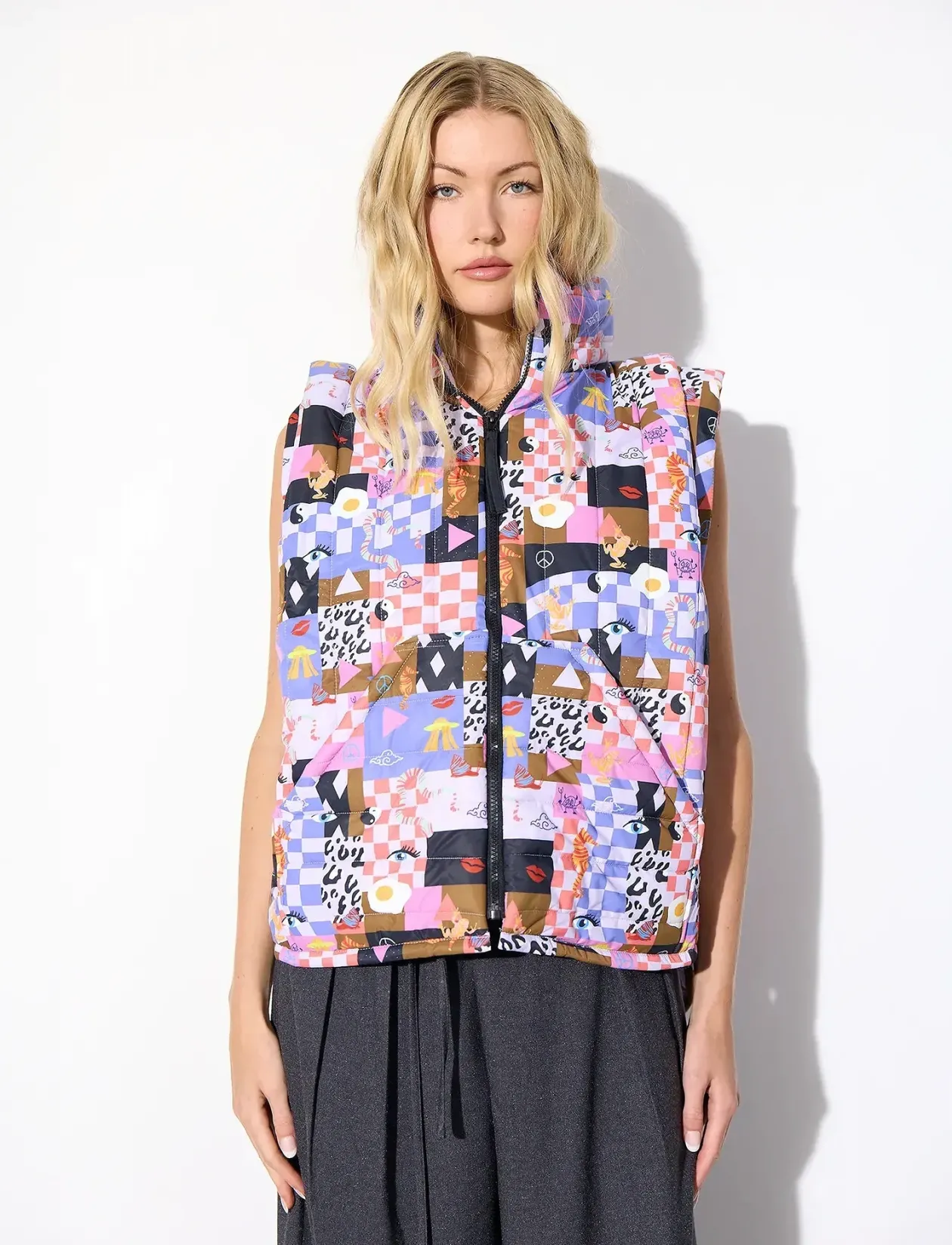 Roxanna Short Vest - Vatterede veste