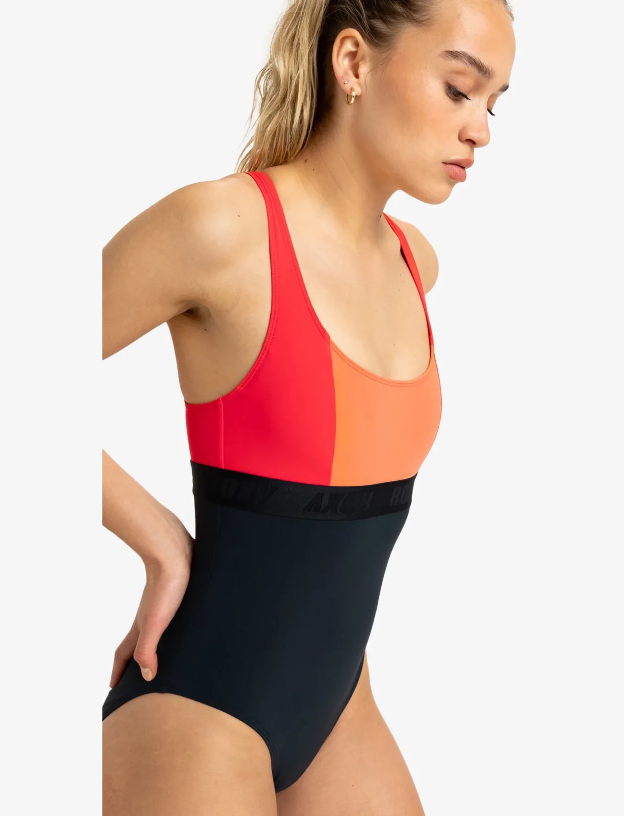 ROXY ACTIVE COLORBLK ONE PIECE - Badedragter