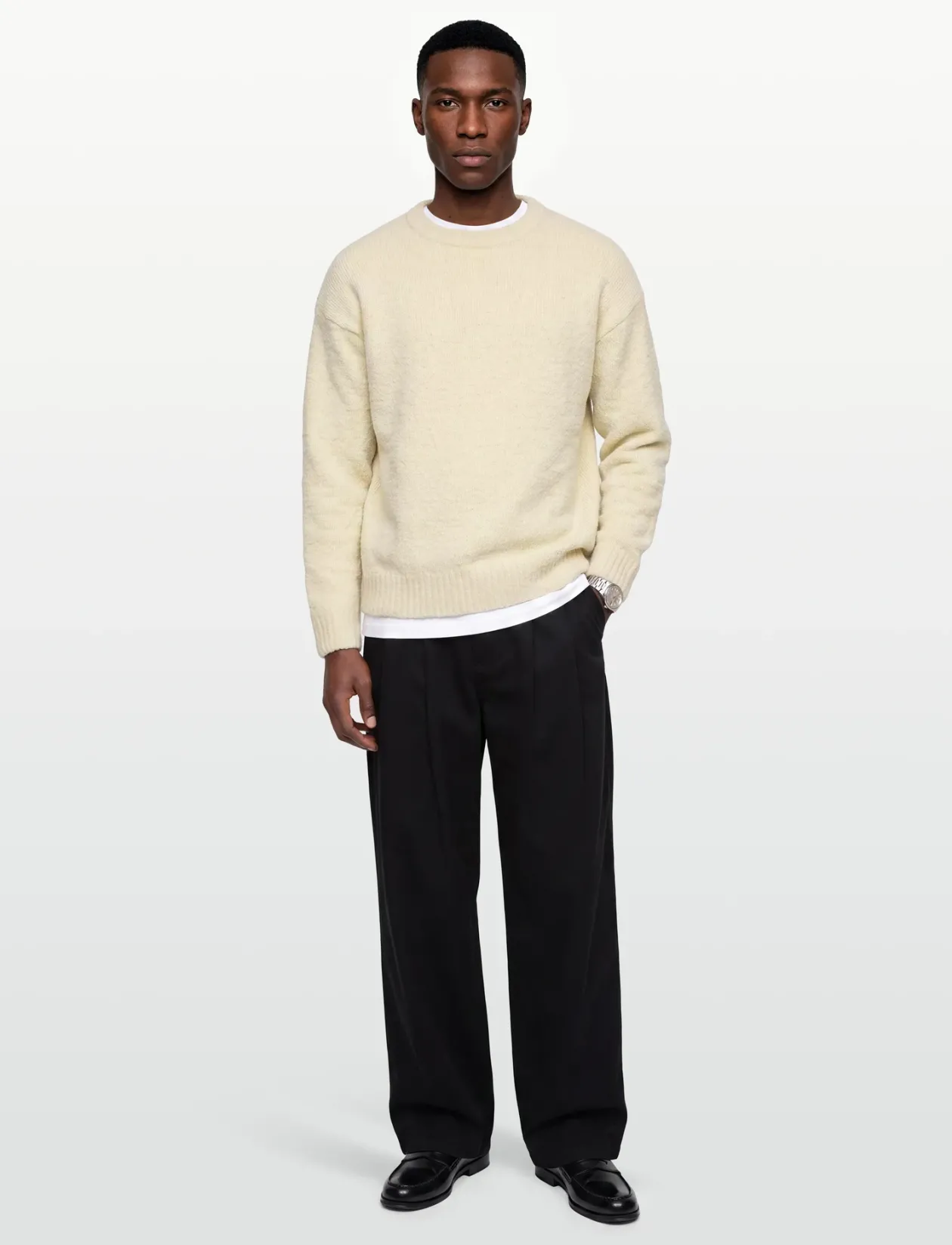 RRMemphis Knit BOXY FIT - Rund hals