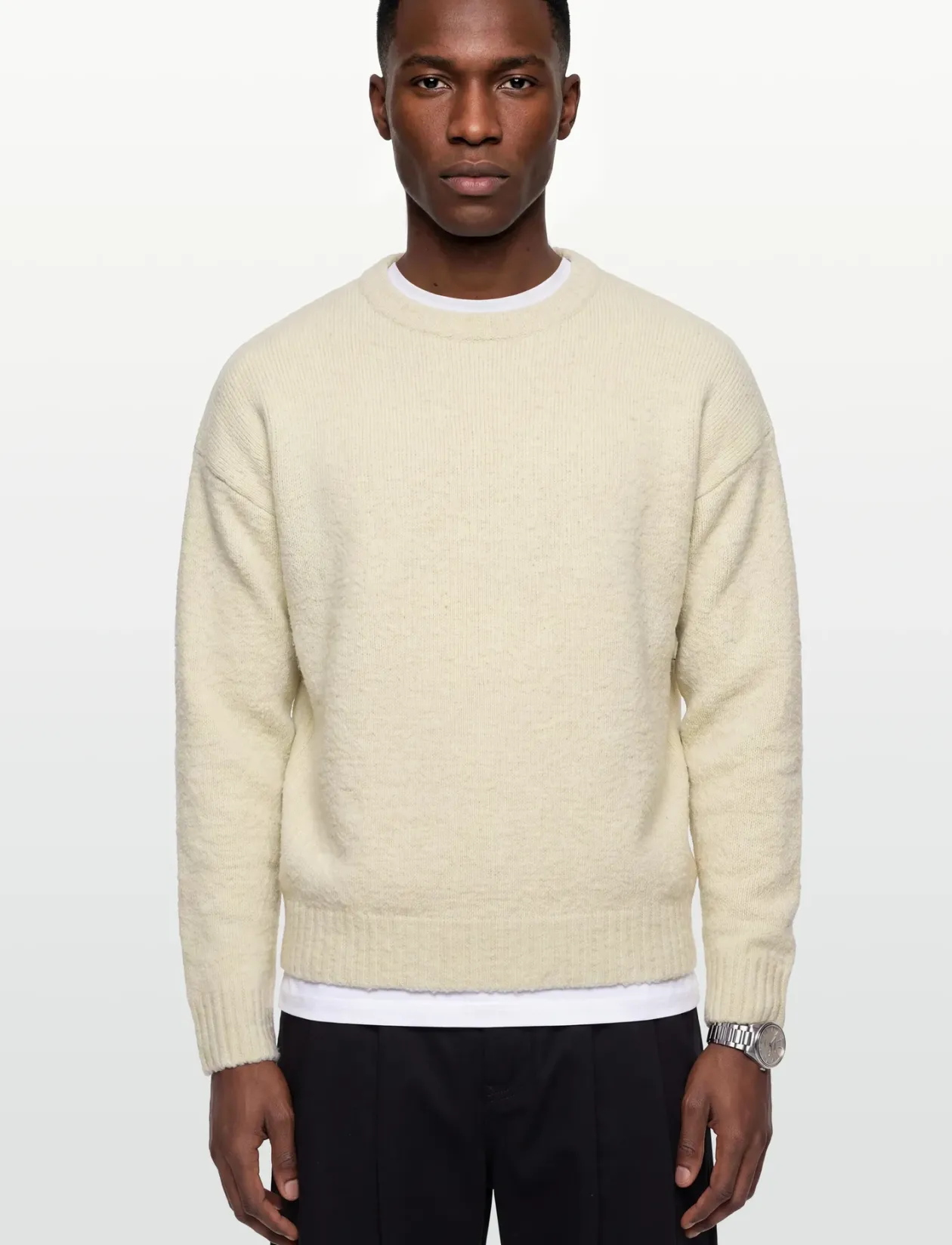 RRMemphis Knit BOXY FIT - Rund hals