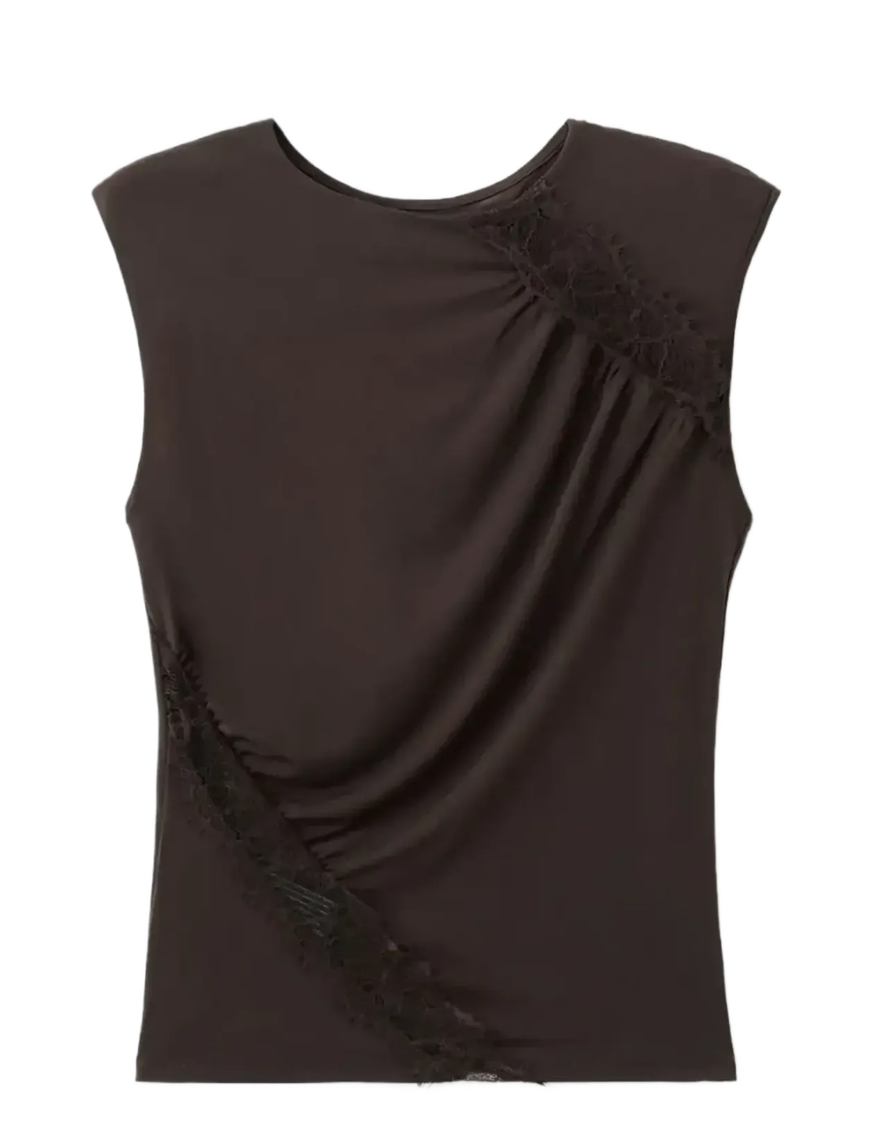 Ruched fitted top - Ærmeløse toppe