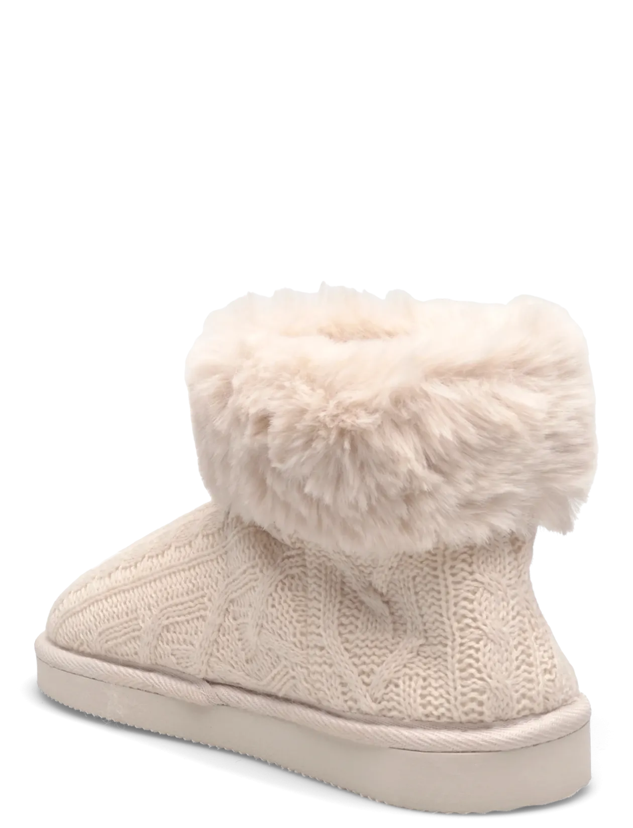 SAAR CABLE KNIT BOOT - Hjemmesko