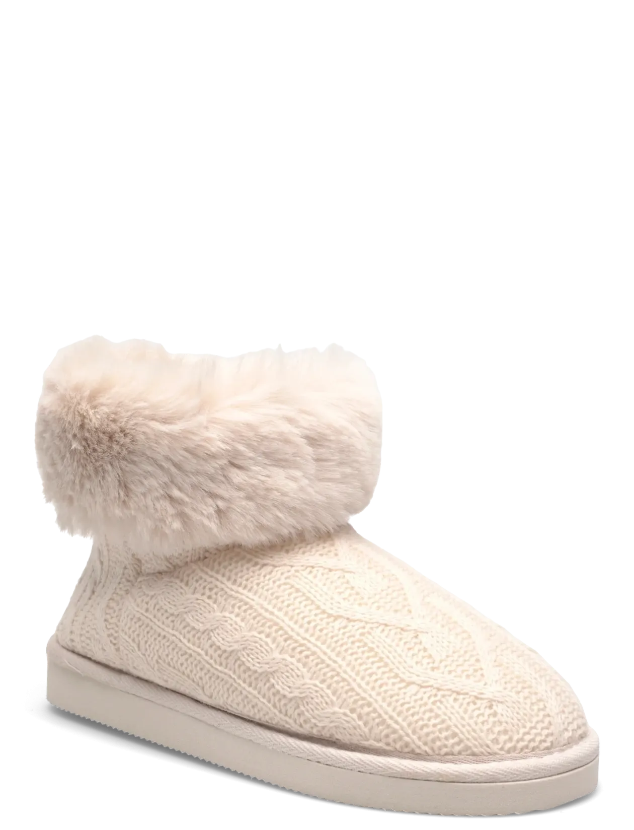 SAAR CABLE KNIT BOOT - Hjemmesko