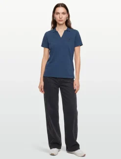SALLY REG COT VIN W POLO - Poloskjorter