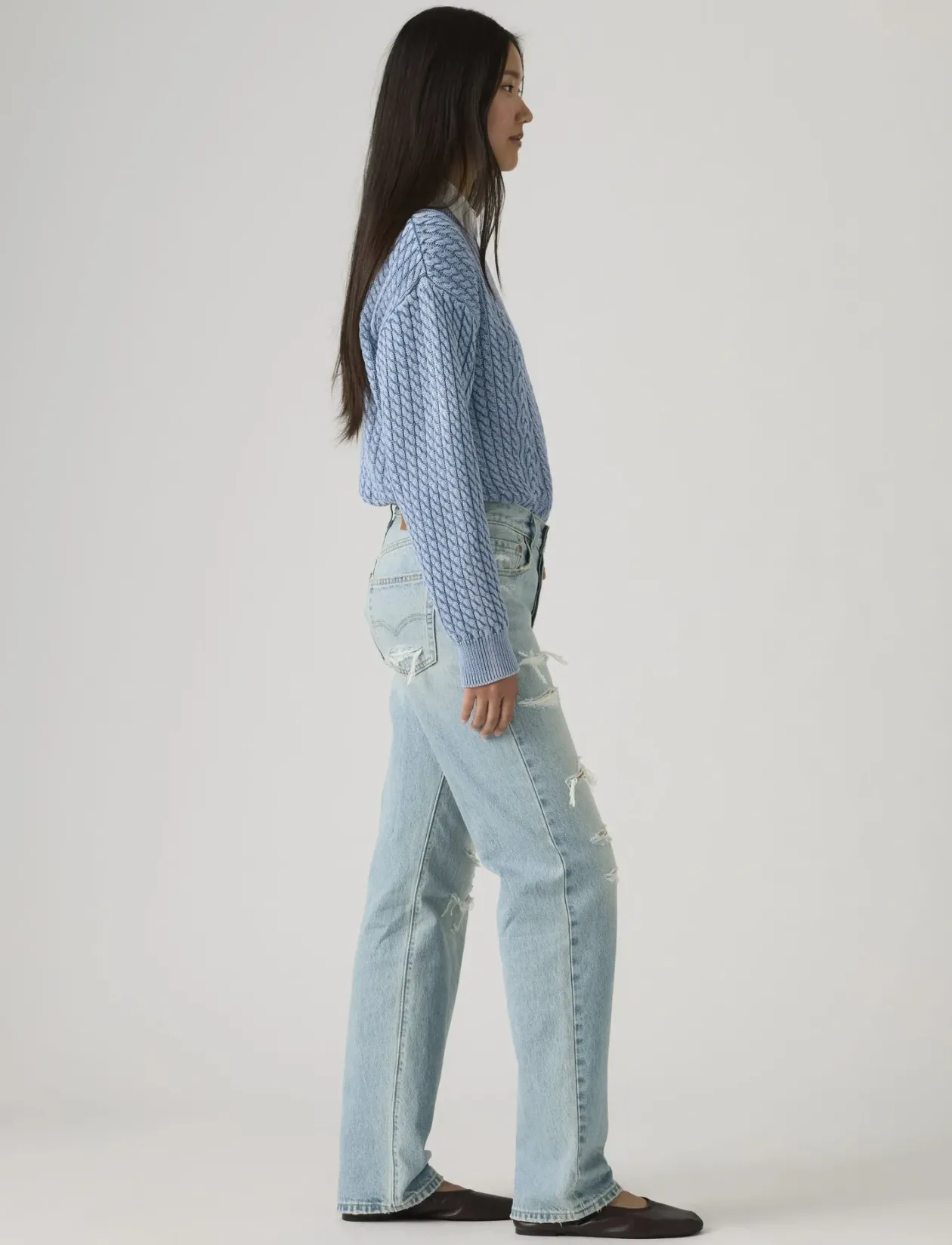 501 90S BEEN THERE STF - Boyfriend jeans