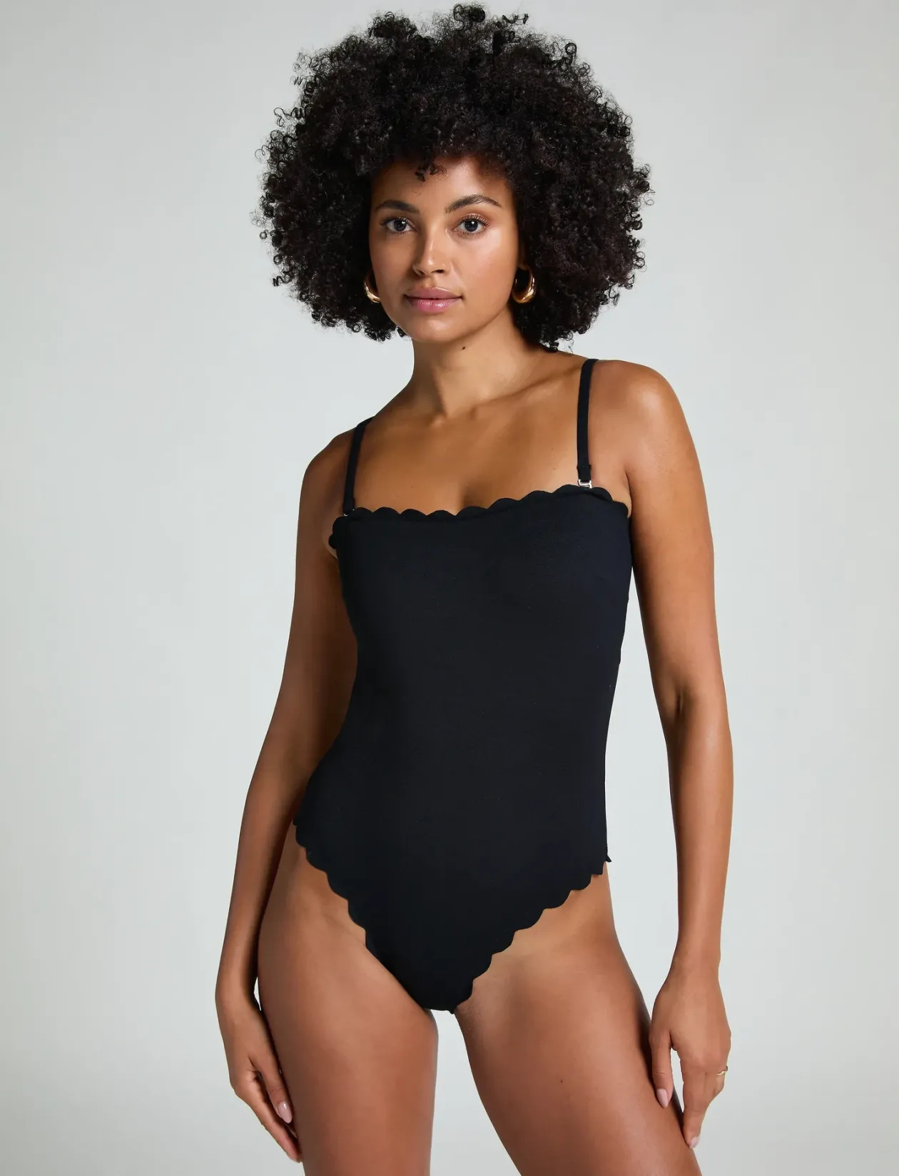 SCALLOP BANDEAU BS - Badedragter