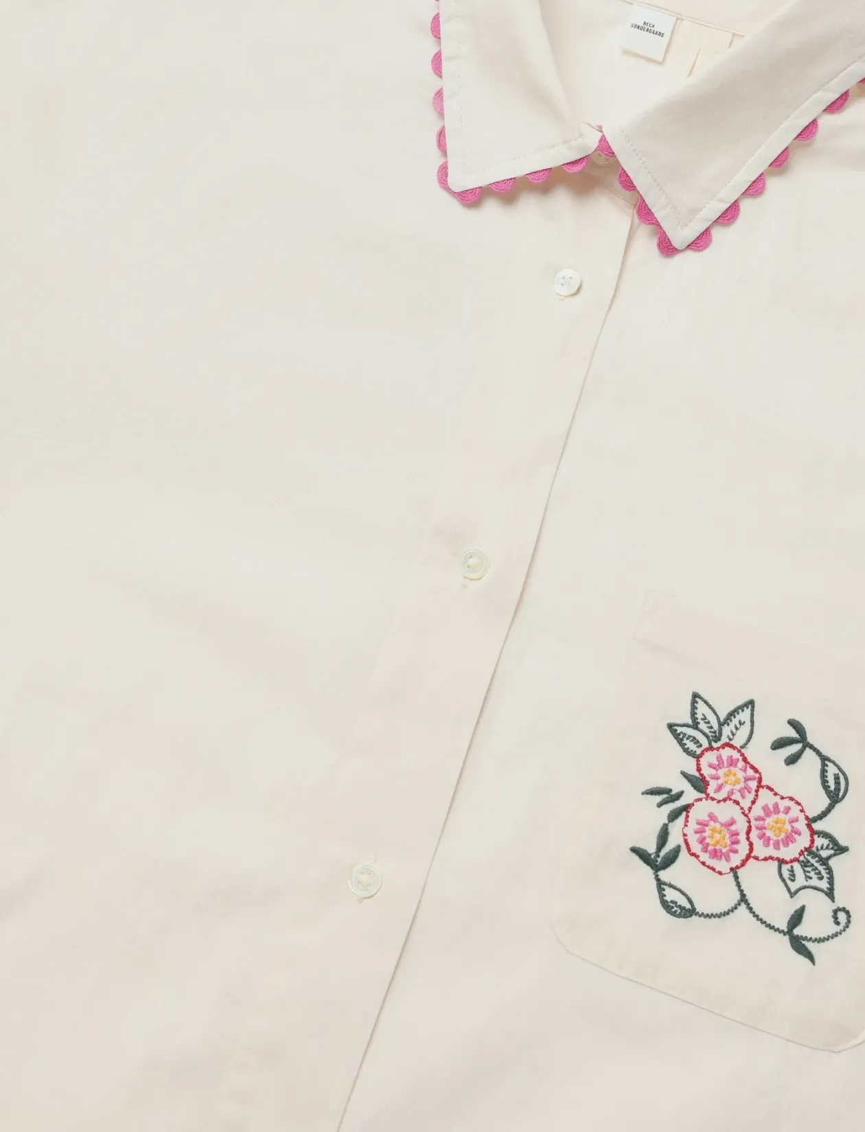 Scallop Efloria Shirt+Shorts - Pyjamas