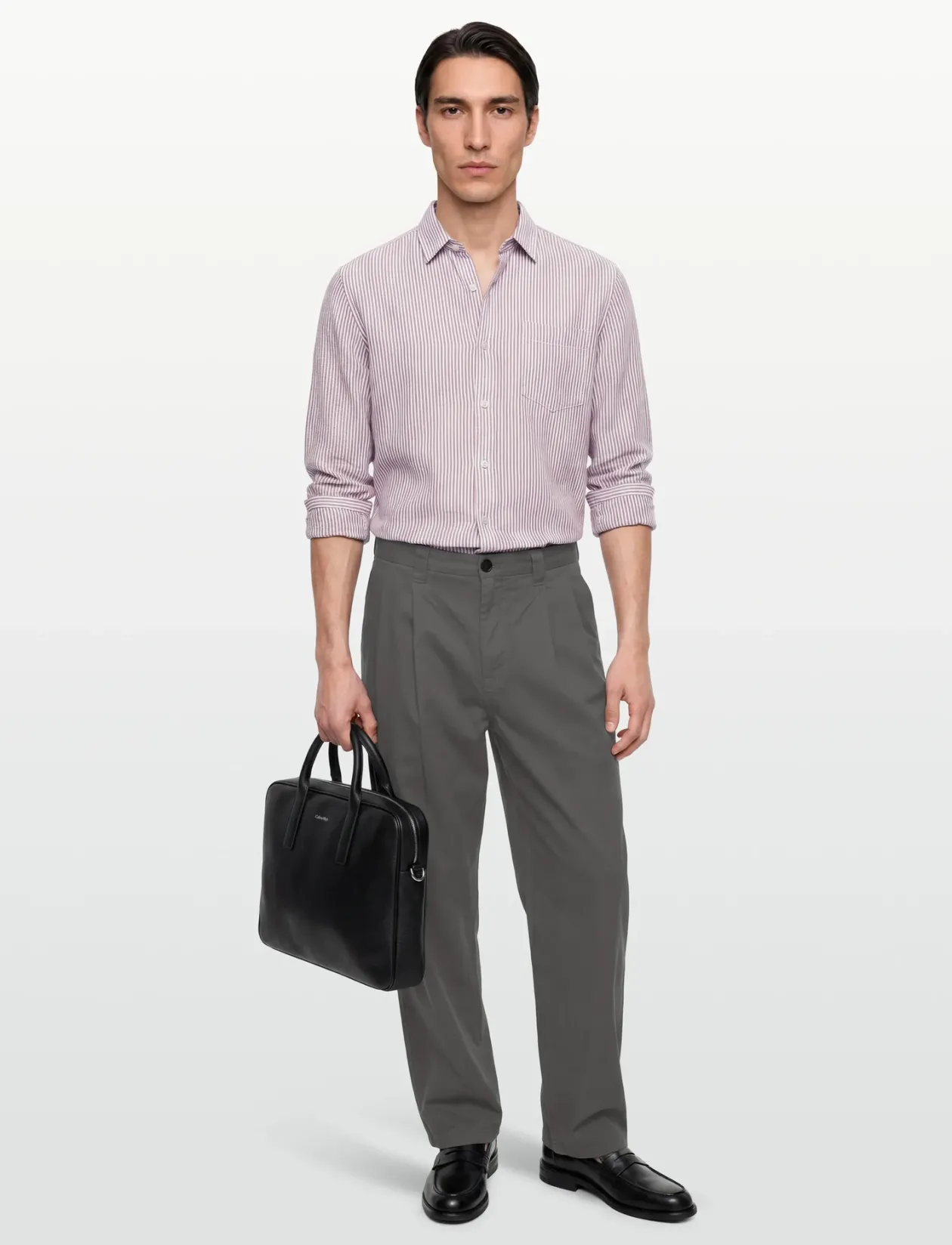 SCOTTSI OXFORD - Stribede skjorter