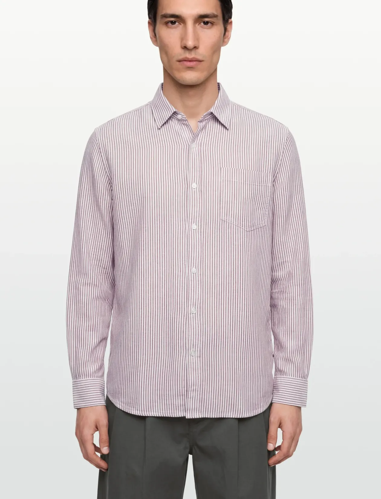 SCOTTSI OXFORD - Stribede skjorter