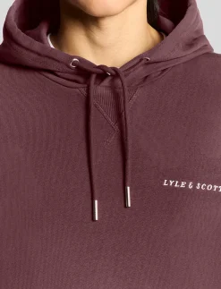 Script Brushback Pullover Hoodie - Hættetrøjer