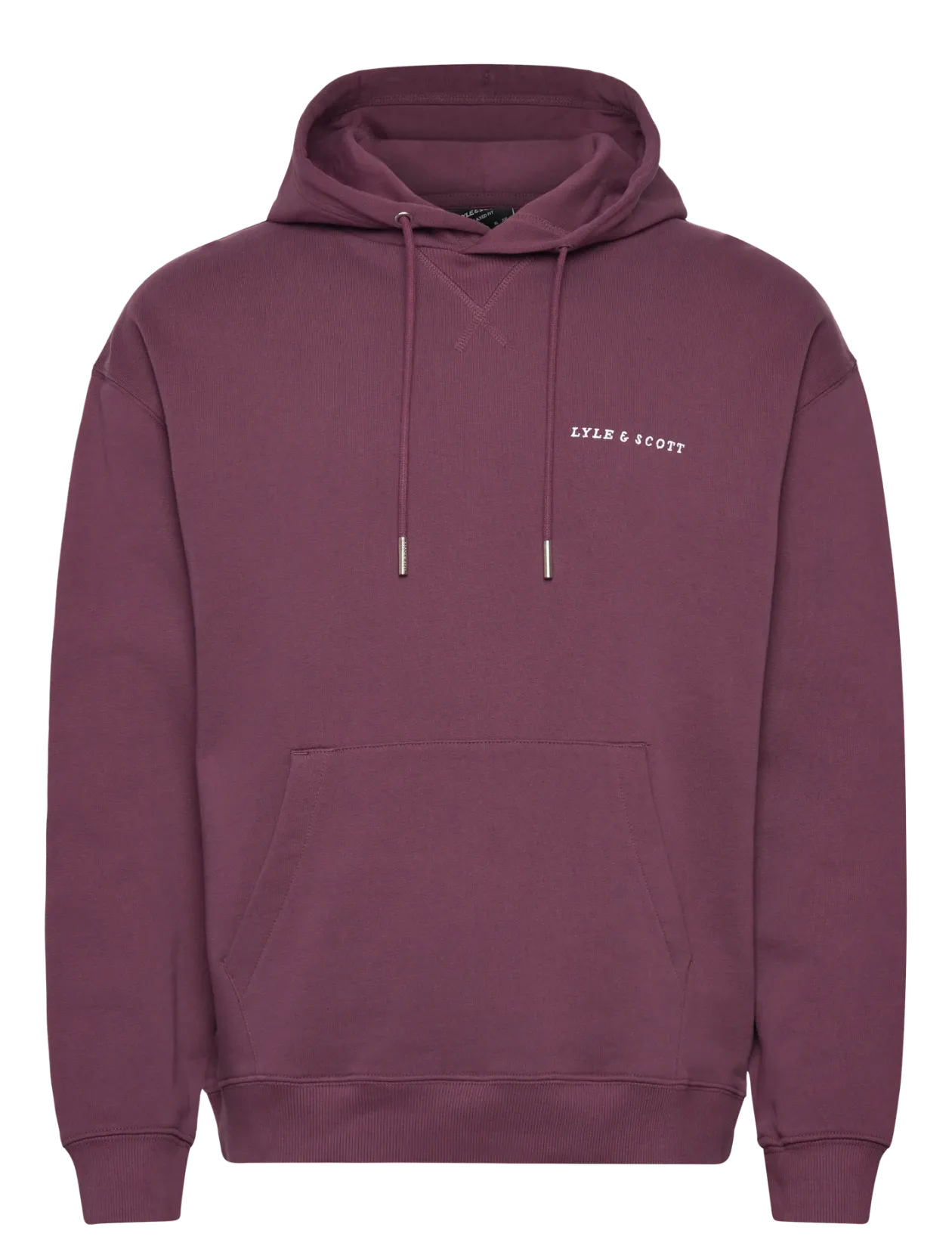 Script Brushback Pullover Hoodie - Hættetrøjer