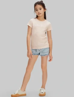 SCRIPT LOGO SLIM SS T-SHIRT - Kortærmede