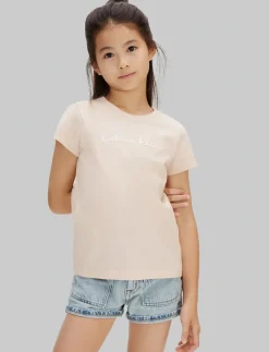 SCRIPT LOGO SLIM SS T-SHIRT - Kortærmede