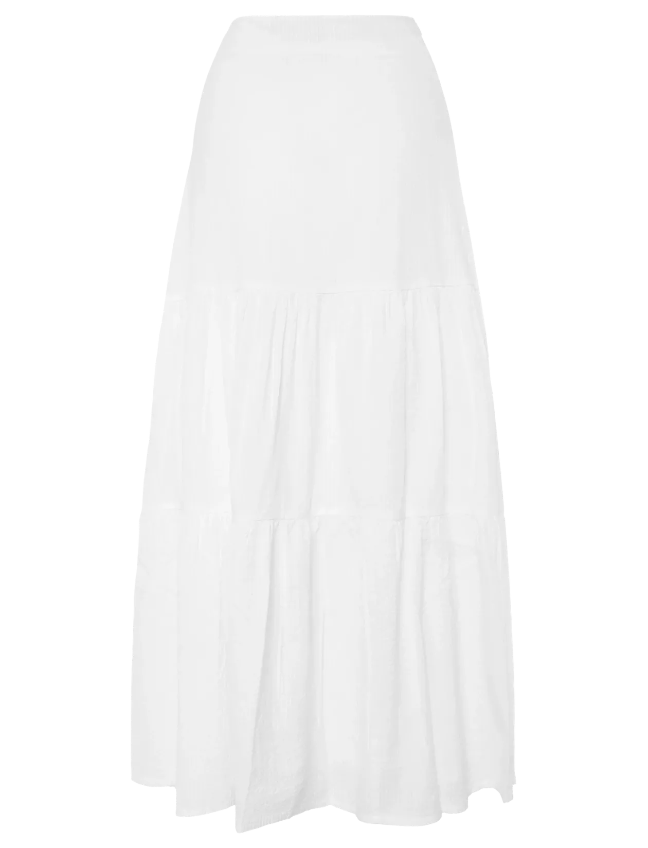 Seersucker Maxi Skirt - Maxi nederdele