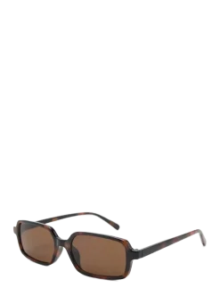 Semi-transparent frame sunglasses - Firkantet stel