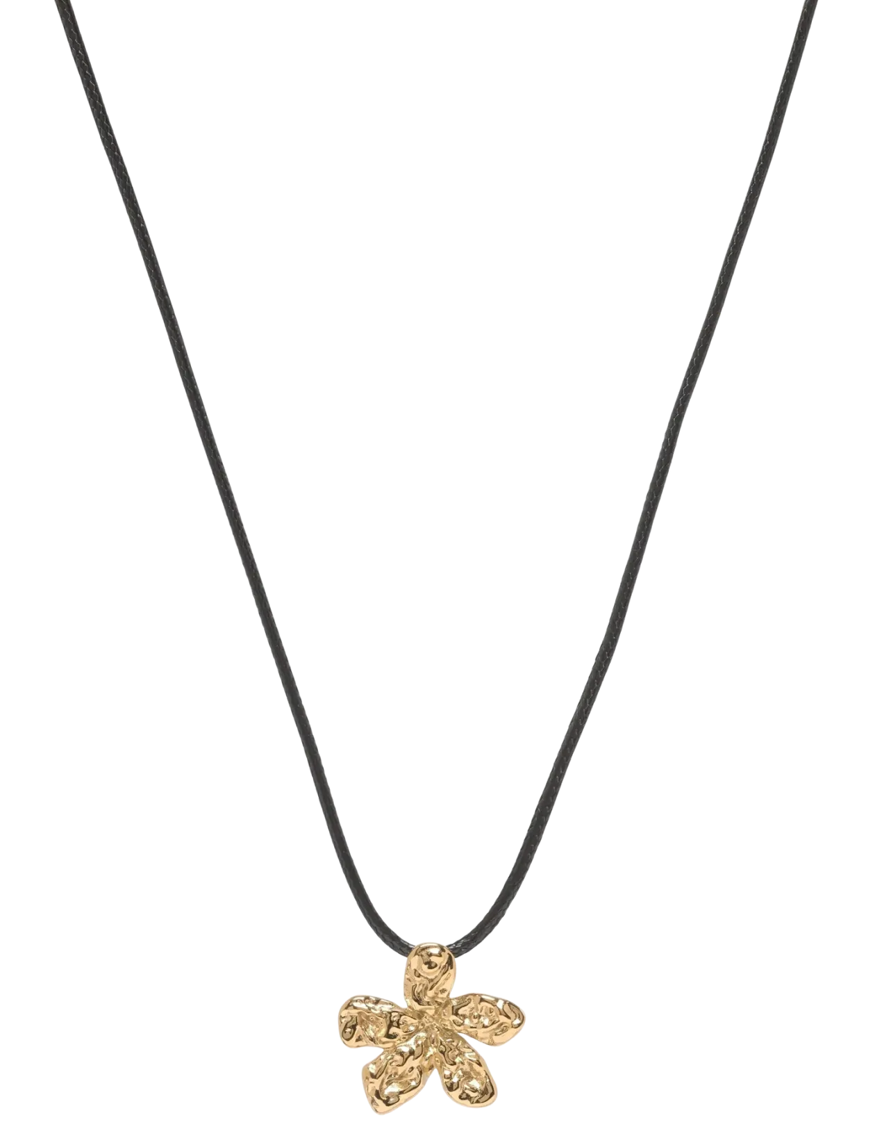 Senna Cord Necklace Silver - Statement-halskæder