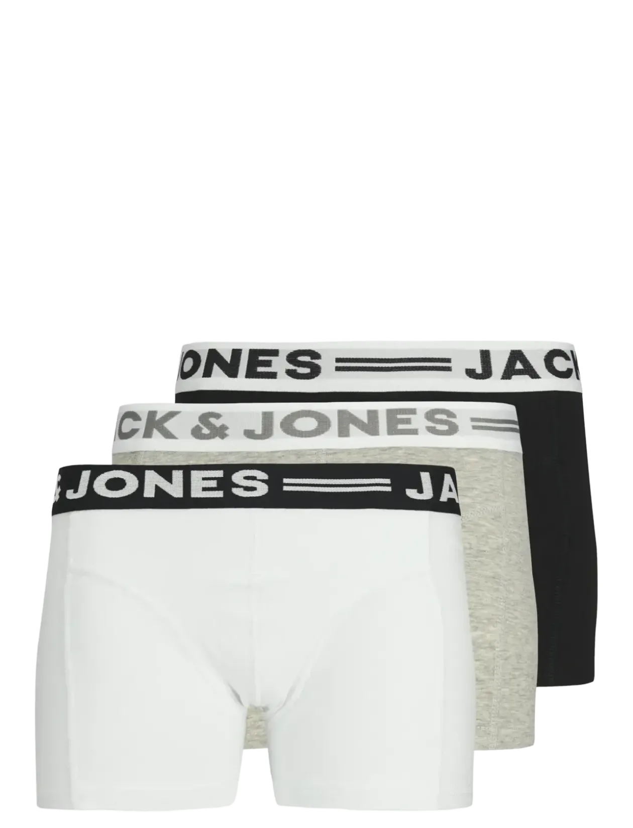 SENSE TRUNKS 3-PACK NOOS JNR - Underbukser