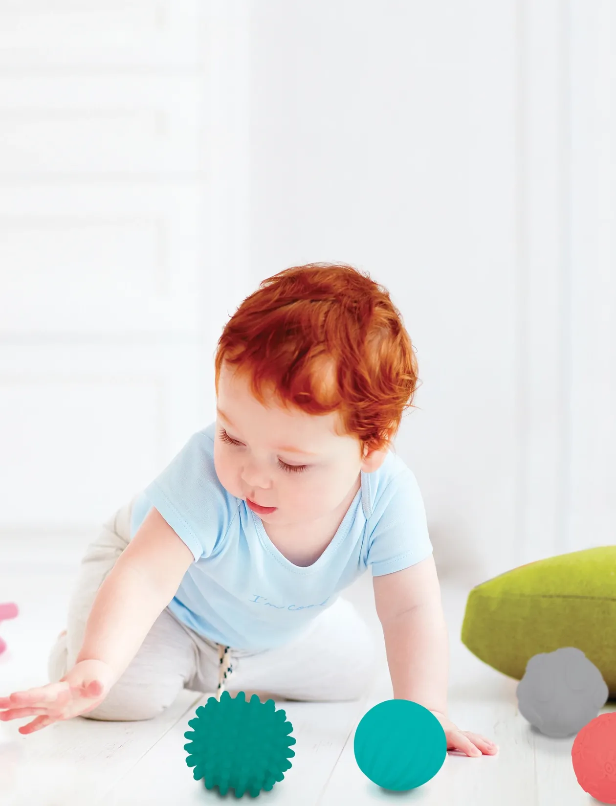 Sensory balls - 8 pcs - Interaktivt legetøj