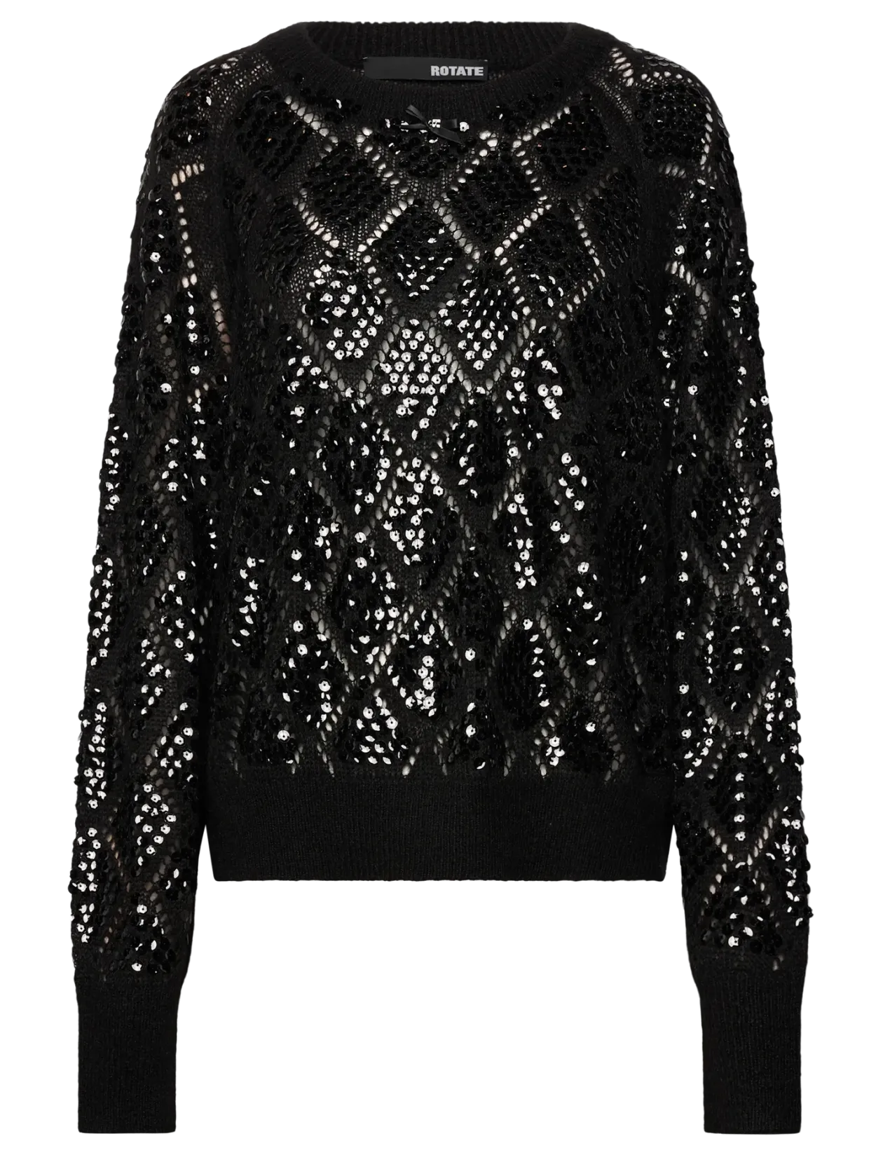 SEQUIN KNIT JUMPER - Strik