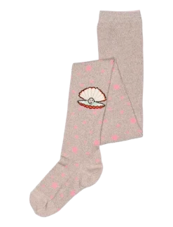 Shell glitter tights - Strømpebukser