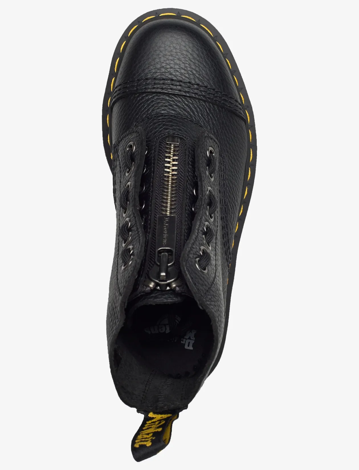 Sinclair Black Milled Nappa - Snørestøvler