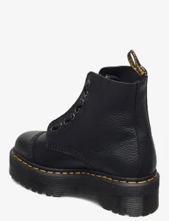 Sinclair Black Milled Nappa - Snørestøvler