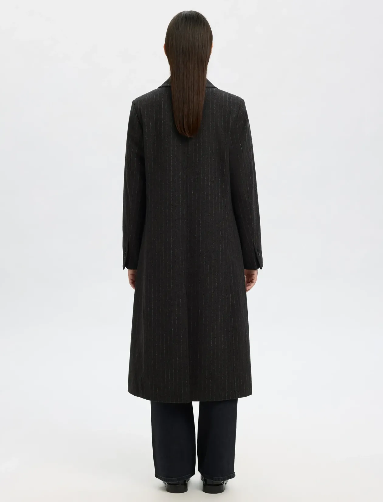SLFALLY WOOL BLEND COAT #S - Uldfrakker