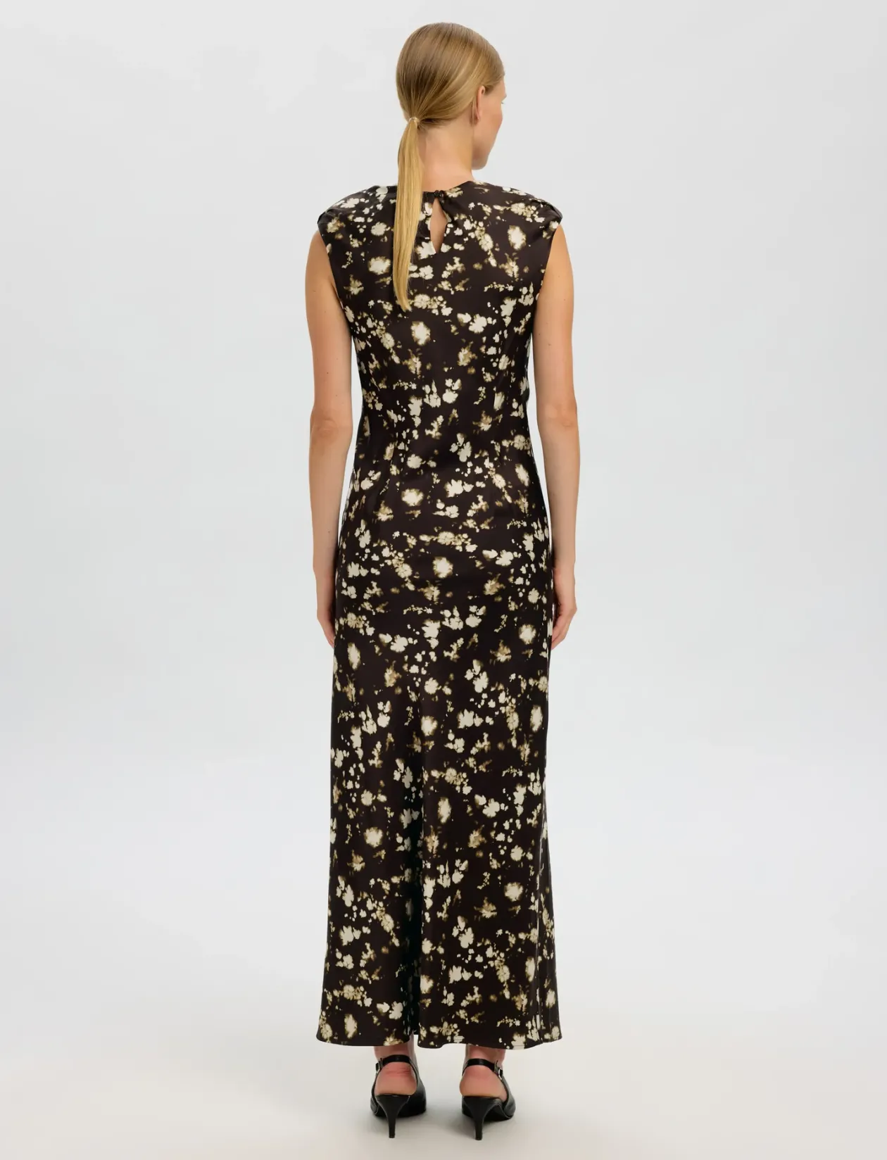 SLFARONIA REGULAR SL ANKLE DRESS EX - Maxikjoler