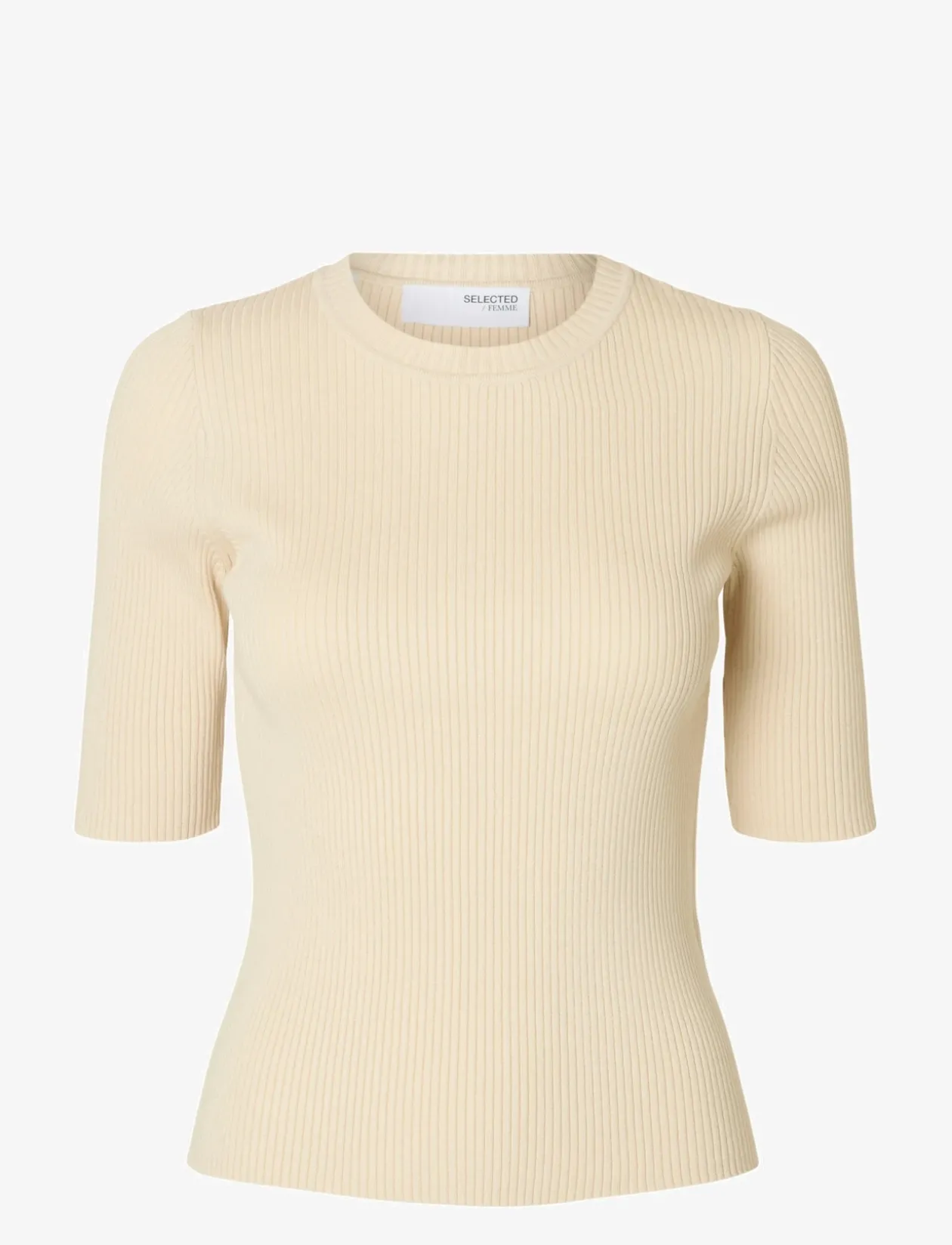 SLFMALI 2/4 KNIT O-NECK - Strik