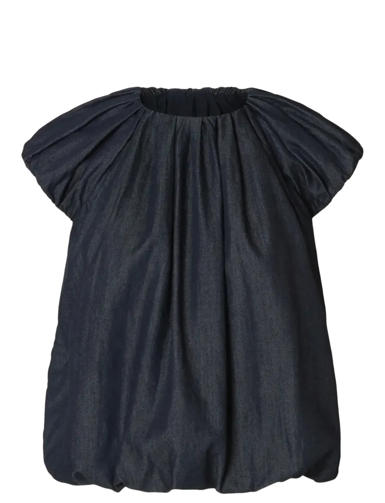 SLFRILLO CAP SLEEVE DENIM TOP - T-shirts