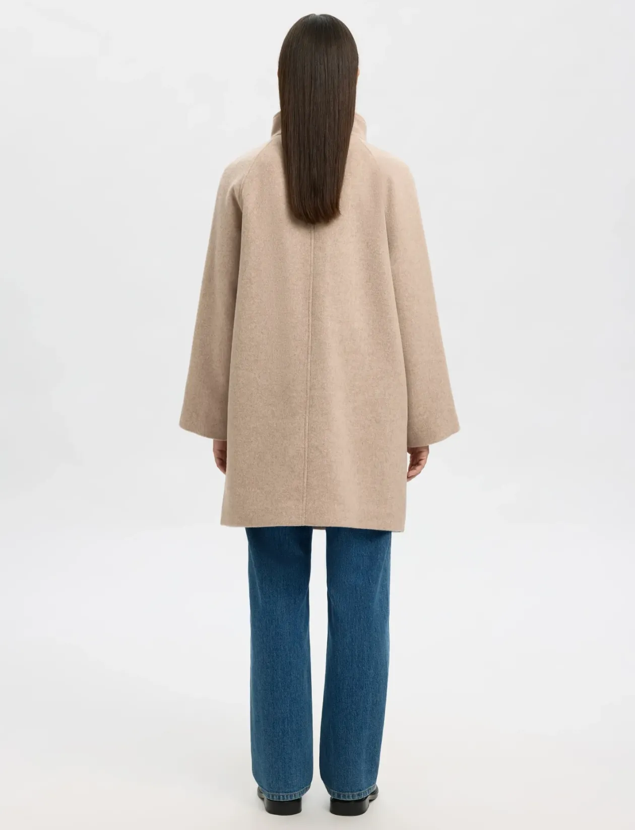 SLFVINNI WOOL BLEND COAT NOOS - Uldfrakker