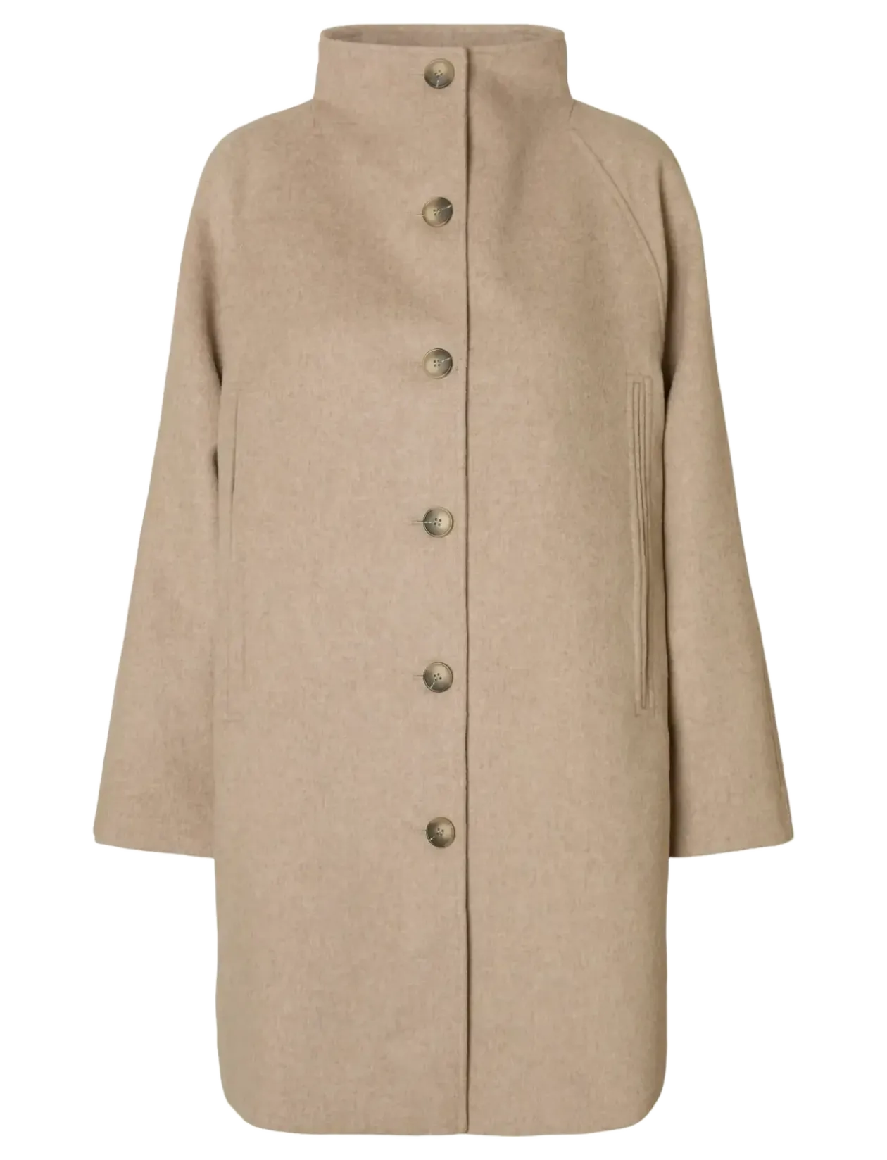 SLFVINNI WOOL BLEND COAT NOOS - Uldfrakker