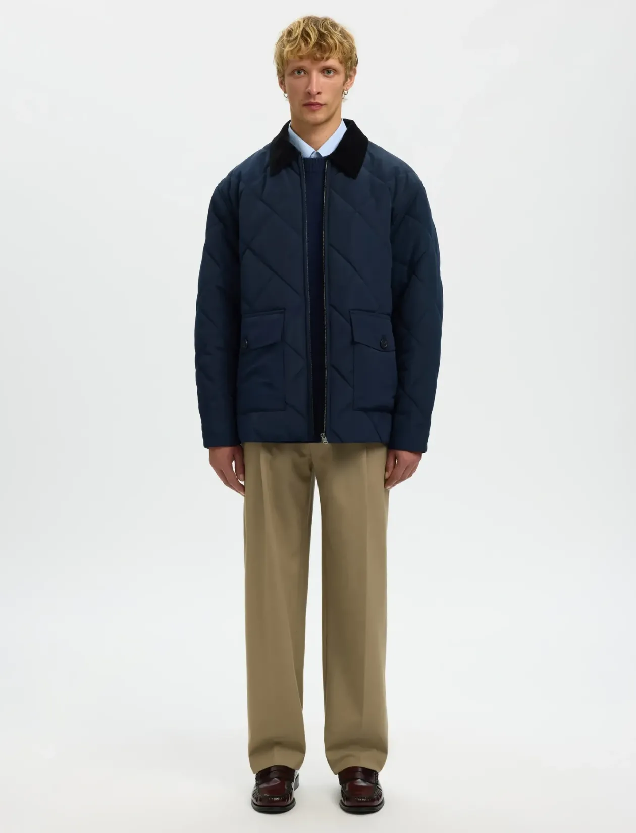 SLHCARLOS QUILTED JKT - Quiltede