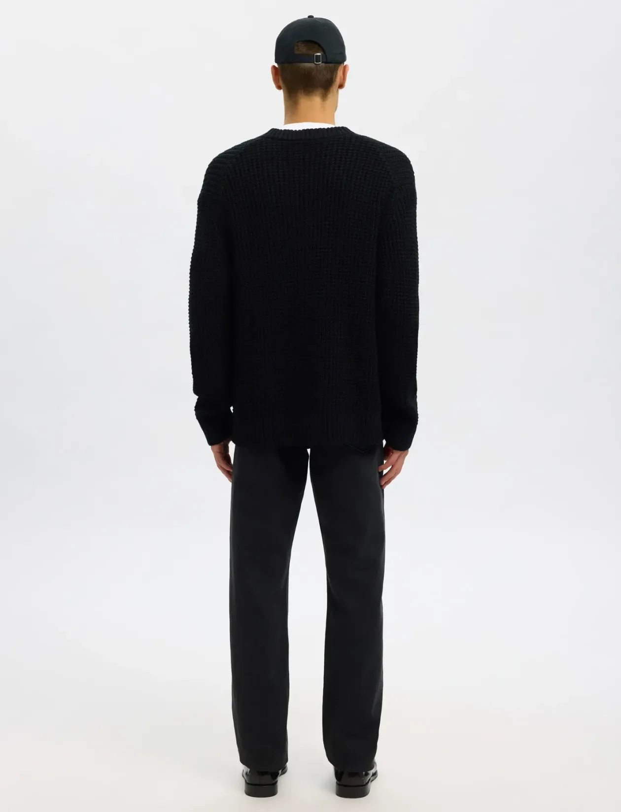 SLHDERECK LS KNIT STRUC RELAXED CARDIGAN - Cardigans